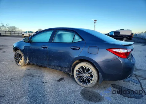 2016 Toyota Corolla S Plus z USA, uszkodzony, nr VIN 5YFBURHE1GP493902